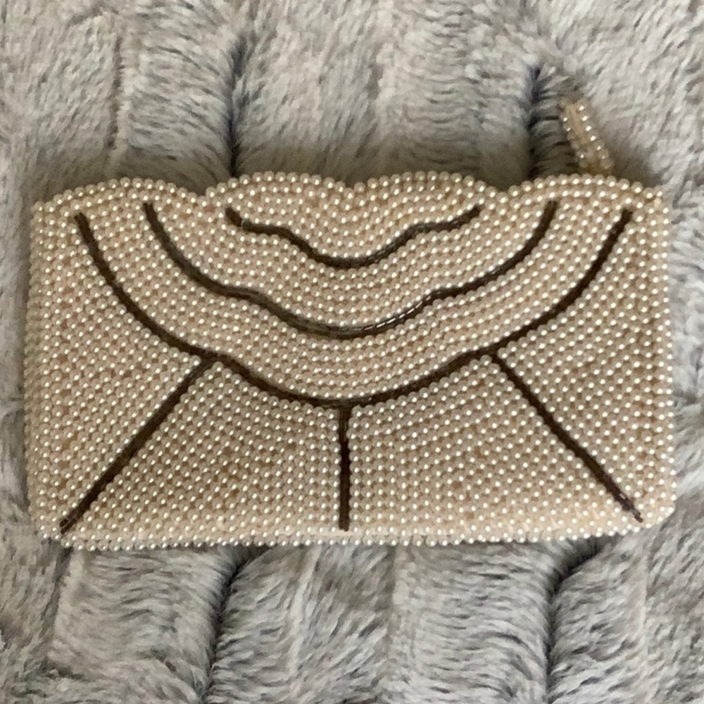 Vintage beaded clutch
